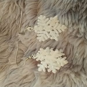 Handmade Snowflake Earrings
